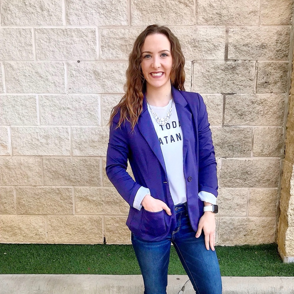 Navy Blue Blazer